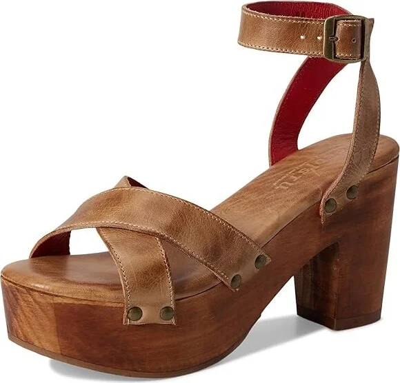 Bed Stu Kalah High Women's Heels Oats Rustic : 10 M, Leather - Image 5