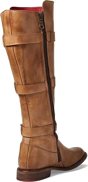 Bed Stu Kitty Women's Dress Zip Boots Tan Rustic : 6.5 M, Leather - Image 4