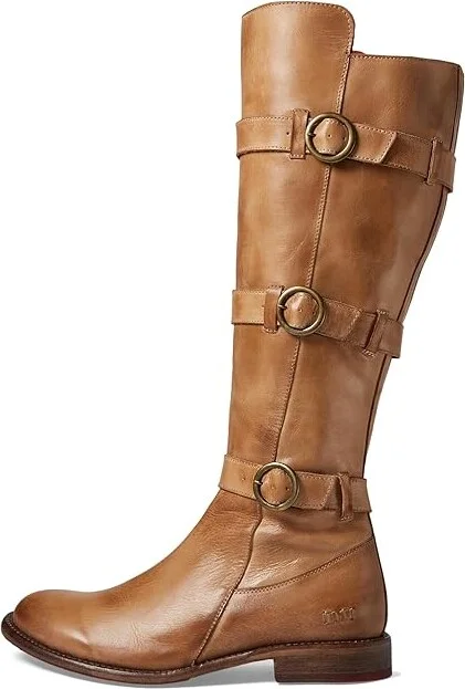 Bed Stu Kitty Women's Dress Zip Boots Tan Rustic : 6.5 M, Leather - Image 6