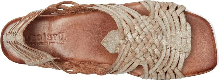 Bed Stu Lauren 2 Women's Wedge Shoes Nectar Lux : 10 M, Leather/Rubber - Image 2