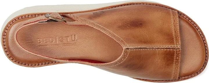 Bed Stu Library Women's Wedge Shoes Black Rustic : 7 M, Leather - Image 8