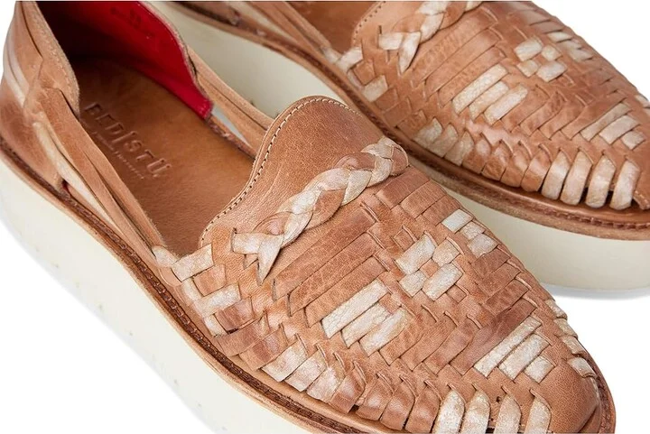 Bed Stu Lizzie Women's Wedge Shoes Tan Rustic Nectar Lux : 10 M, Leather - Image 7