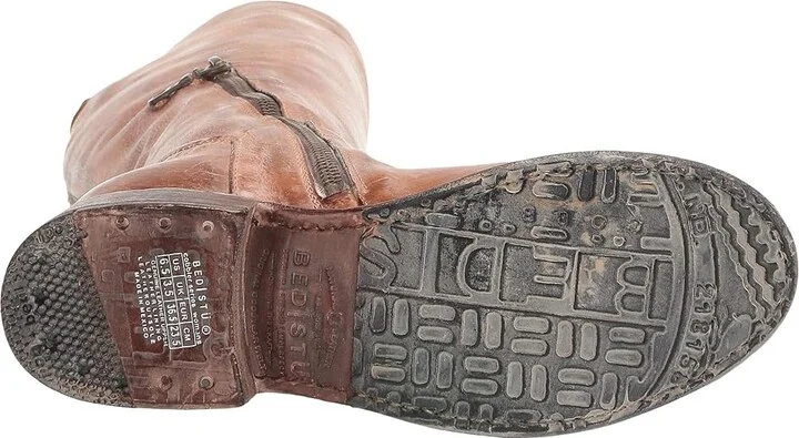 Bed Stu Manchester II Women's Zip Boots Tan Rustic Leather : 6.5 M - Image 4