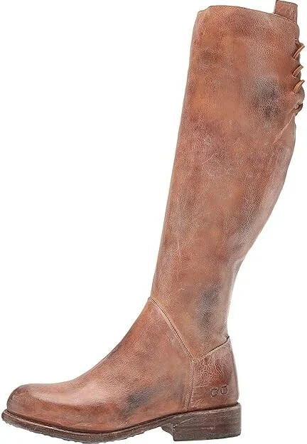Bed Stu Manchester II Women's Zip Boots Tan Rustic Leather : 6.5 M - Image 7