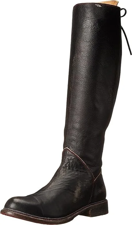 Bed Stu Manchester Women's Zip Boots Black Hand : 6 M, Leather - Image 2