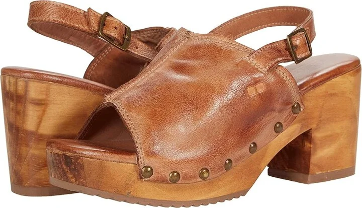 Bed Stu Marie Women's Shoes Tan Dip-Dye : 6 M, Leather