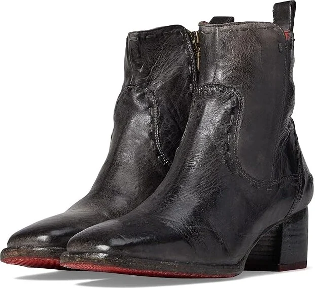 Bed Stu Merryli Women's Shoes Black Rustic Tremolo : 6 M, Leather