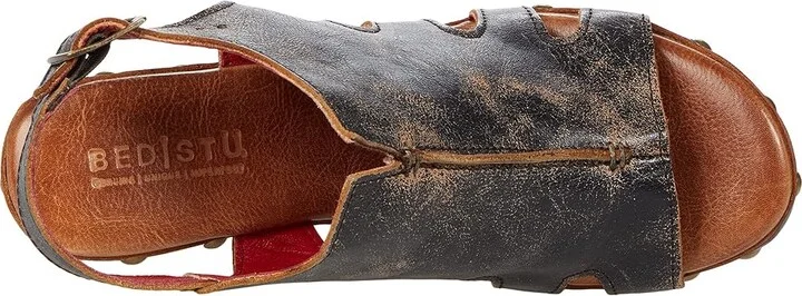 Bed Stu Naiya Women's Shoes Black Lux : 6.5 M, Leather - Image 2