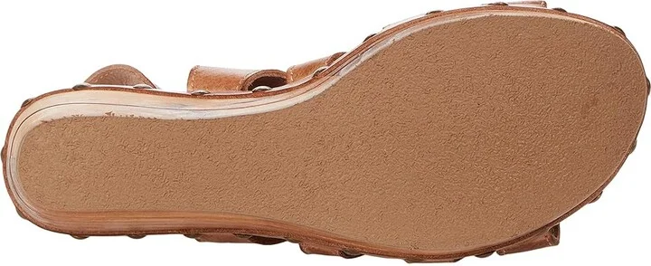 Bed Stu Naiya Women's Shoes Tan Dip-Dye : 6 M, Leather - Image 3