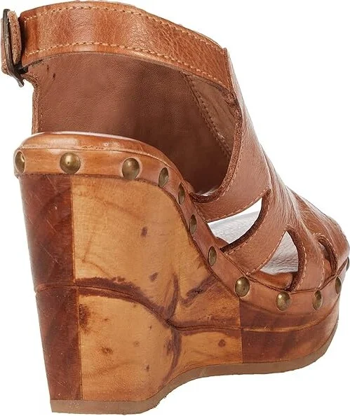 Bed Stu Naiya Women's Shoes Tan Dip-Dye : 6 M, Leather - Image 4