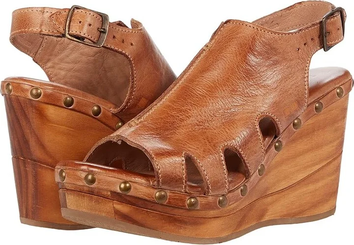 Bed Stu Naiya Women's Shoes Tan Dip-Dye : 6 M, Leather