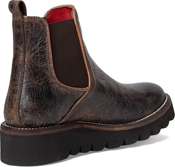 Bed Stu Novel Ii Women's Boots Black Lux Tan Rustic : 7 M, Leather - Image 4