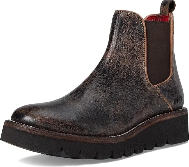 Bed Stu Novel Ii Women's Boots Black Lux Tan Rustic : 7 M, Leather - Image 5