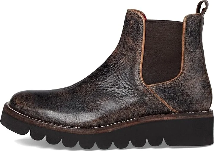 Bed Stu Novel Ii Women's Boots Black Lux Tan Rustic : 7 M, Leather - Image 6