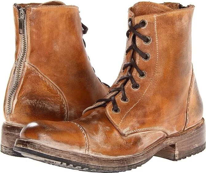 Bed Stu Protege Men's Boots Tan Rustic : 9 M, Leather