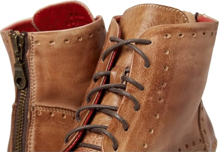 Bed Stu Quatro III Women's Shoes Tan Rustic : 6 M, Leather - Image 6