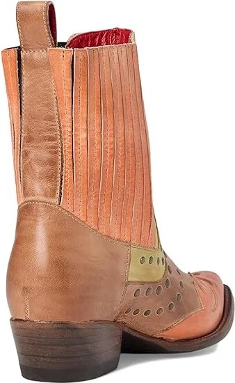 Bed Stu Raise Western Boot Women's Motocross Boots Melon Rustic : 9.5 M, Leather - Image 4