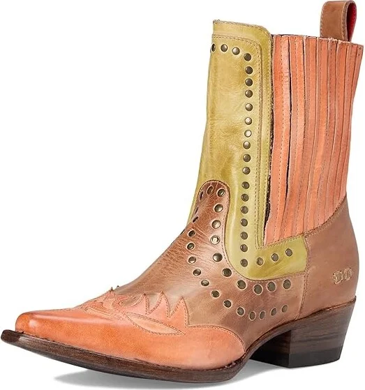 Bed Stu Raise Western Boot Women's Motocross Boots Melon Rustic : 9.5 M, Leather - Image 5