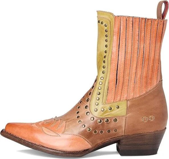 Bed Stu Raise Western Boot Women's Motocross Boots Melon Rustic : 9.5 M, Leather - Image 6