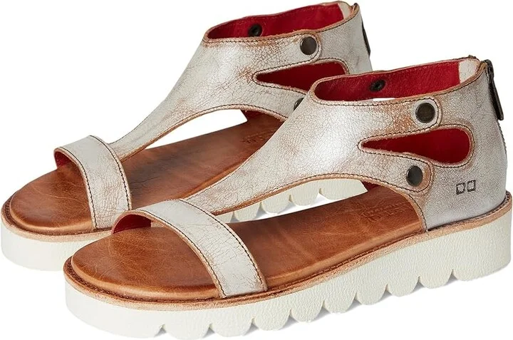 Bed Stu Soni 2 Women's Wedge Shoes Nectar Lux : 8 M, Leather
