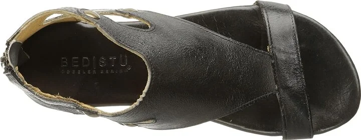 Bed Stu Soto Women's Sandals Black Rustic : 6 M, Leather - Image 3
