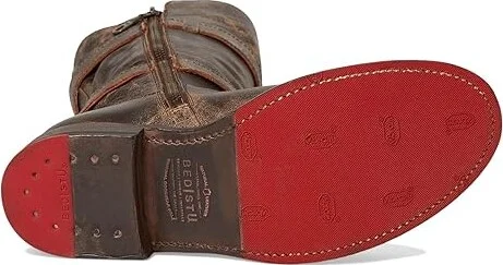 Bed Stu Turn Women's Zip Boots Teak Lux : 6 M, Leather - Image 3