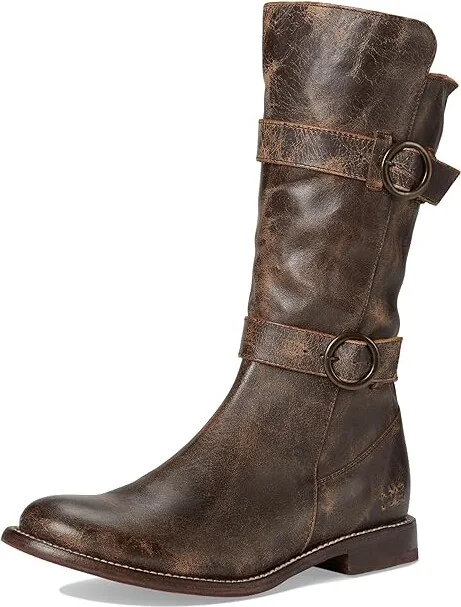 Bed Stu Turn Women's Zip Boots Teak Lux : 6 M, Leather - Image 5