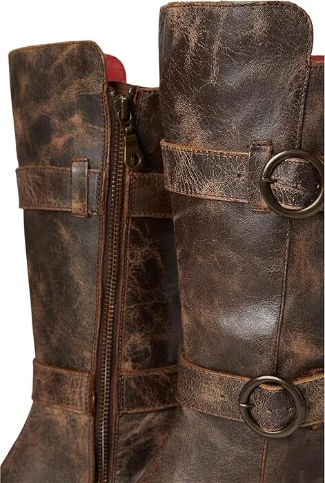 Bed Stu Turn Women's Zip Boots Teak Lux : 6 M, Leather - Image 7