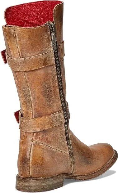 Bed Stu Turn Women's Zip Boots Teak Lux : 6 M, Leather - Image 10