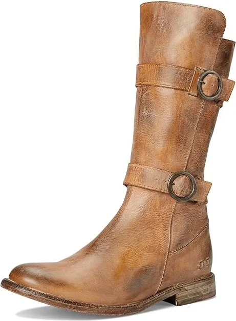 Bed Stu Turn Women's Zip Boots Teak Lux : 6 M, Leather - Image 11