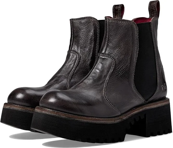 Bed Stu Valda Hi Women's Boots Black Rustic : 6 M, Leather