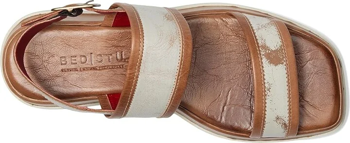 Bed Stu Vice Women's Wedge Shoes Nectar Lux Tan Rustic : 8.5 M, Leather - Image 2