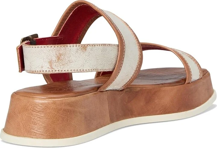 Bed Stu Vice Women's Wedge Shoes Nectar Lux Tan Rustic : 8.5 M, Leather - Image 4