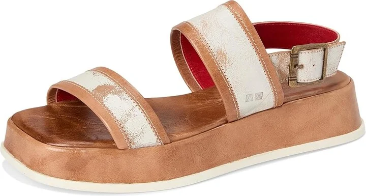 Bed Stu Vice Women's Wedge Shoes Nectar Lux Tan Rustic : 8.5 M, Leather - Image 5