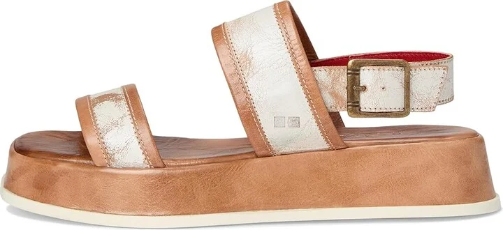 Bed Stu Vice Women's Wedge Shoes Nectar Lux Tan Rustic : 8.5 M, Leather - Image 6