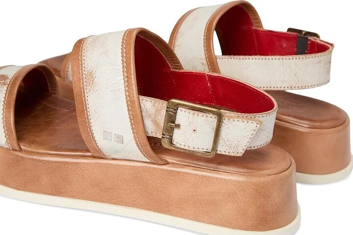 Bed Stu Vice Women's Wedge Shoes Nectar Lux Tan Rustic : 8.5 M, Leather - Image 7