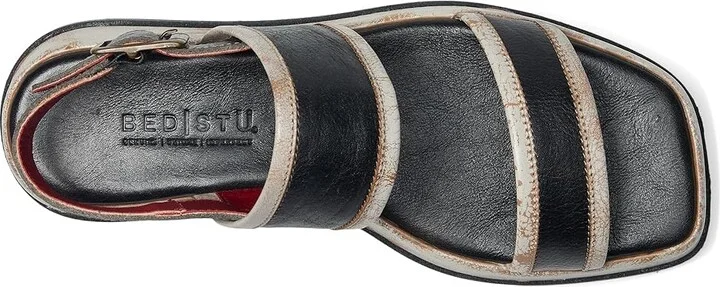 Bed Stu Vice Women's Wedge Shoes Nectar Lux Tan Rustic : 8.5 M, Leather - Image 8