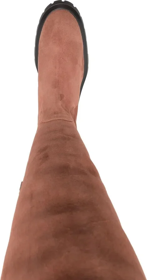 Bedford suede thigh-high boots - Image 4