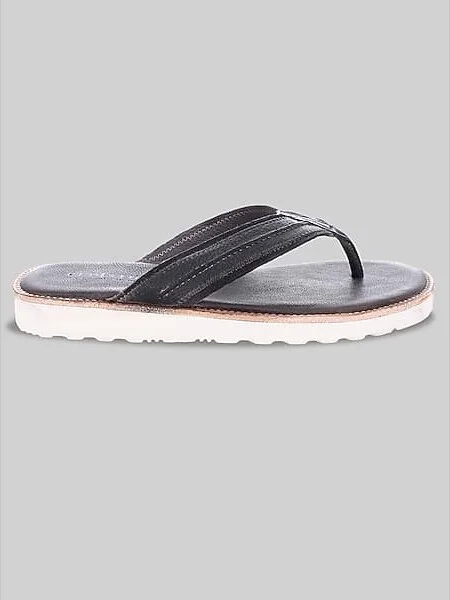 Bedstu Men's Elias Slide Sandals Black Rustic