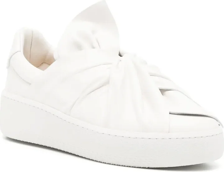 Bee leather sneakers - Image 2