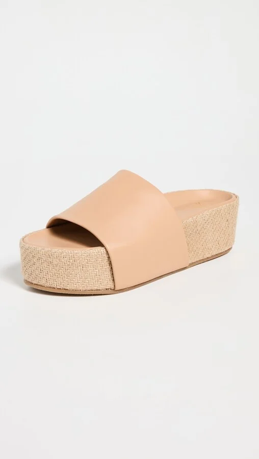 beek Albatross Jute Platform Slides - Image 3
