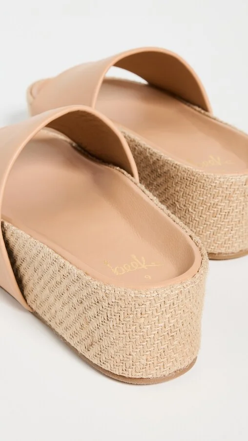 beek Albatross Jute Platform Slides - Image 4