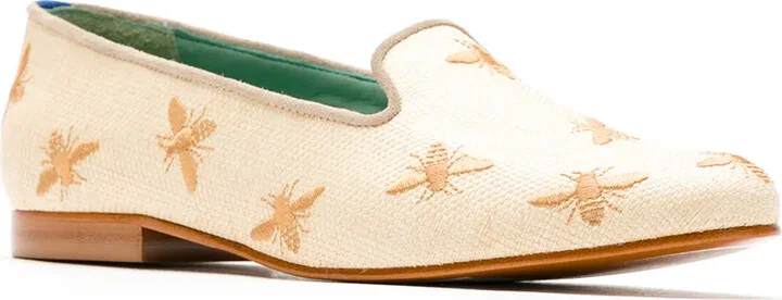 Bees straw loafers - Image 2