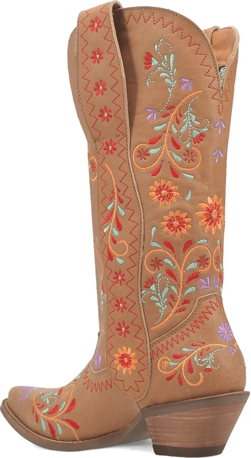 Beetle Juice Embroidered Leather Boot - Image 2