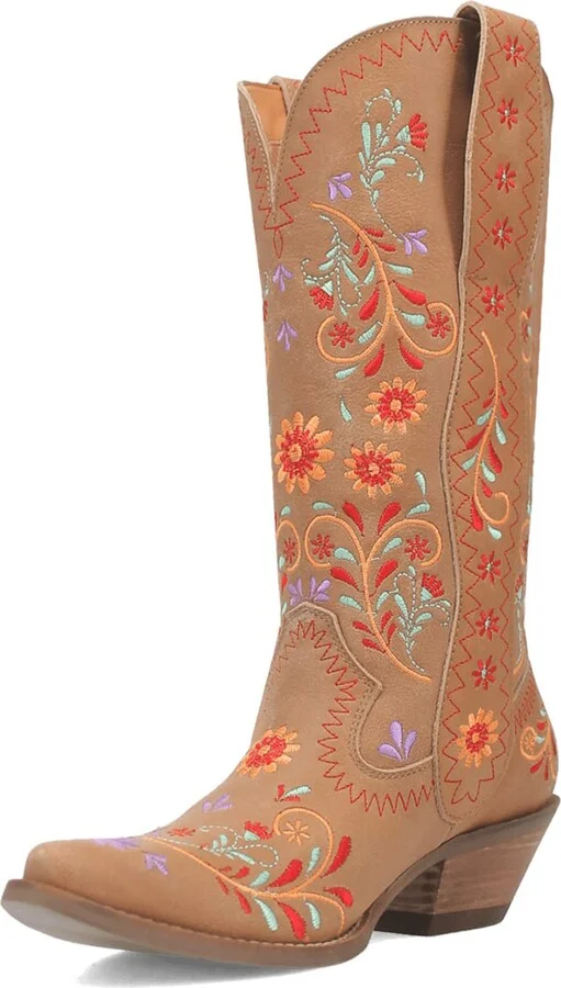 Beetle Juice Embroidered Leather Boot - Image 8