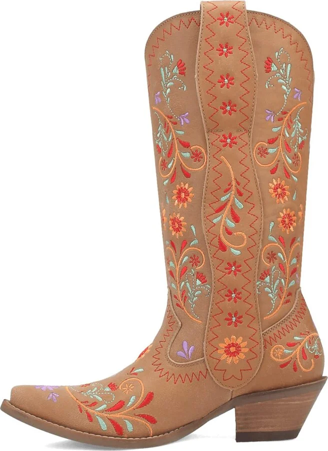 Beetle Juice Embroidered Leather Boot - Image 10