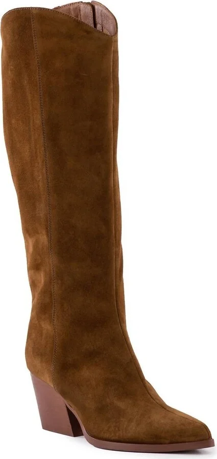 Begging You Tall Boot In Cognac