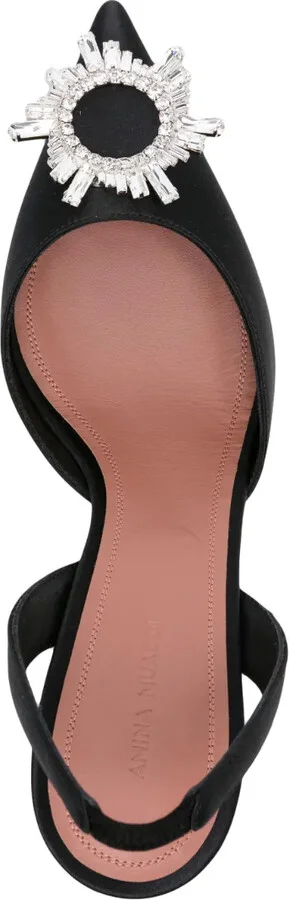 Begum 70mm satin slingback pumps - Image 4