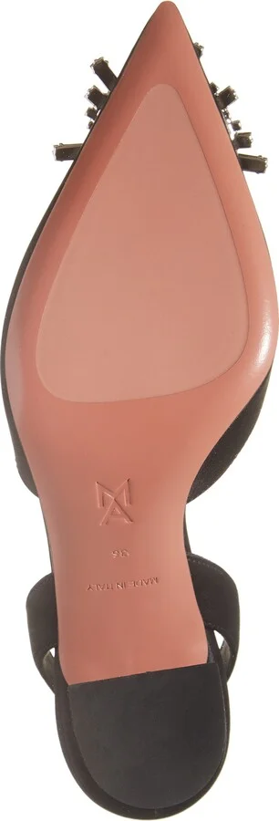 Begum Crystal Pointed Toe Slingback Pump - Image 6