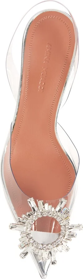 Begum Glass Pointed Toe Slingback Pump - Image 5